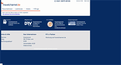 Desktop Screenshot of eigeneanreise.travelchannel.de